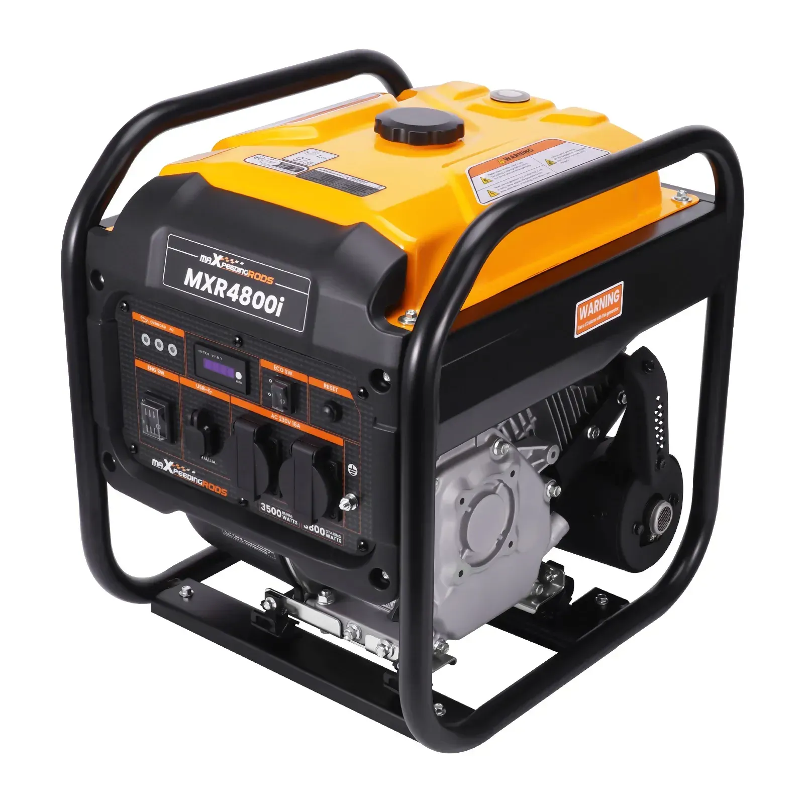Генератор інверторний MaXpeedingRods MXR4800i, 3.5 кВт, бензин, ручний стартер — фото 4