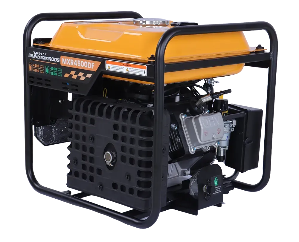 Генератор інверторний MaXpeedingRods MXR4500DF, 4.2 кВт, бензин, газ (пропан-бутан), ручний стартер — фото 6