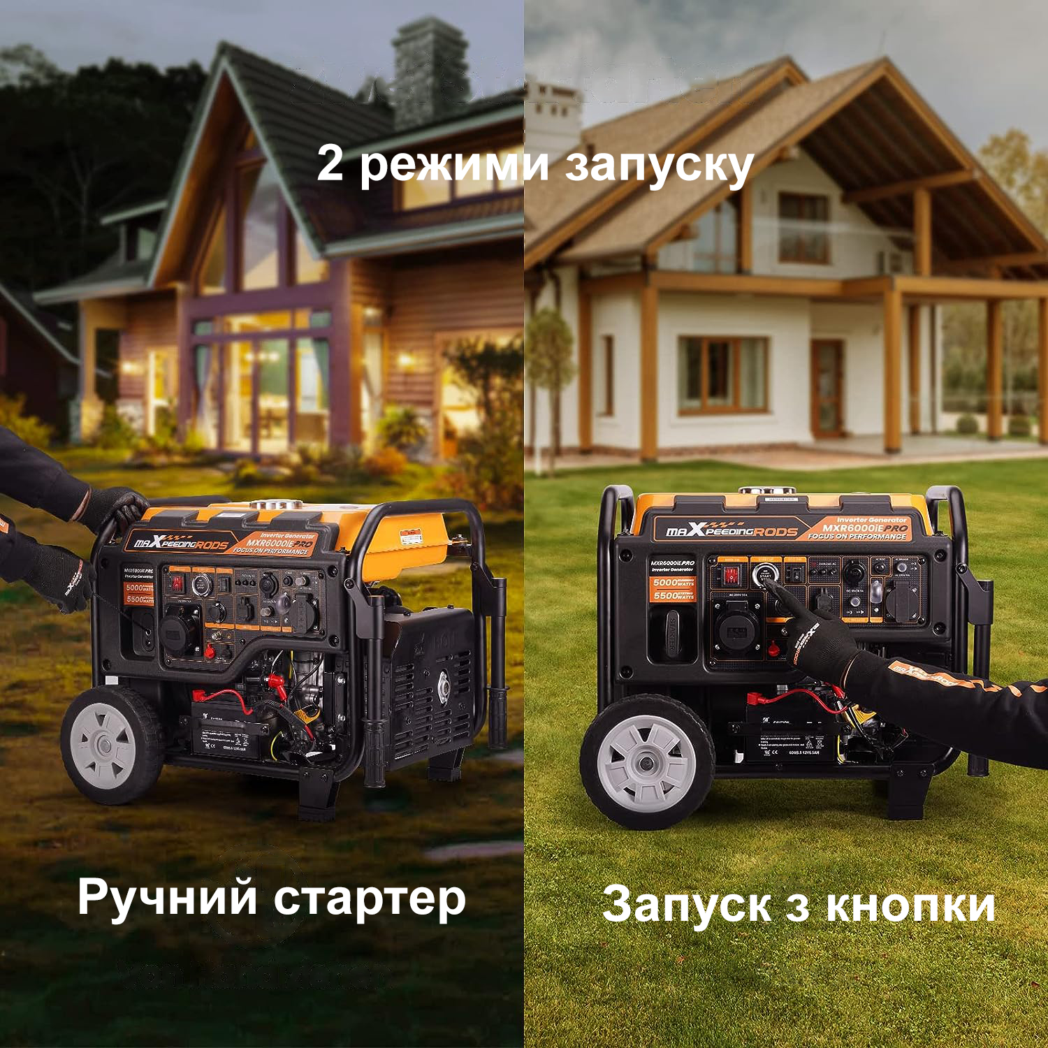 Генератор Генератор інверторний MaXpeedingRods MXR6000 — фото 8
