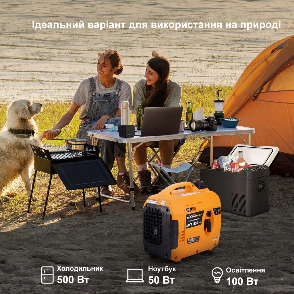 Генератор Генератор інверторний MaXpeedingRods MXR1500 — фото 10