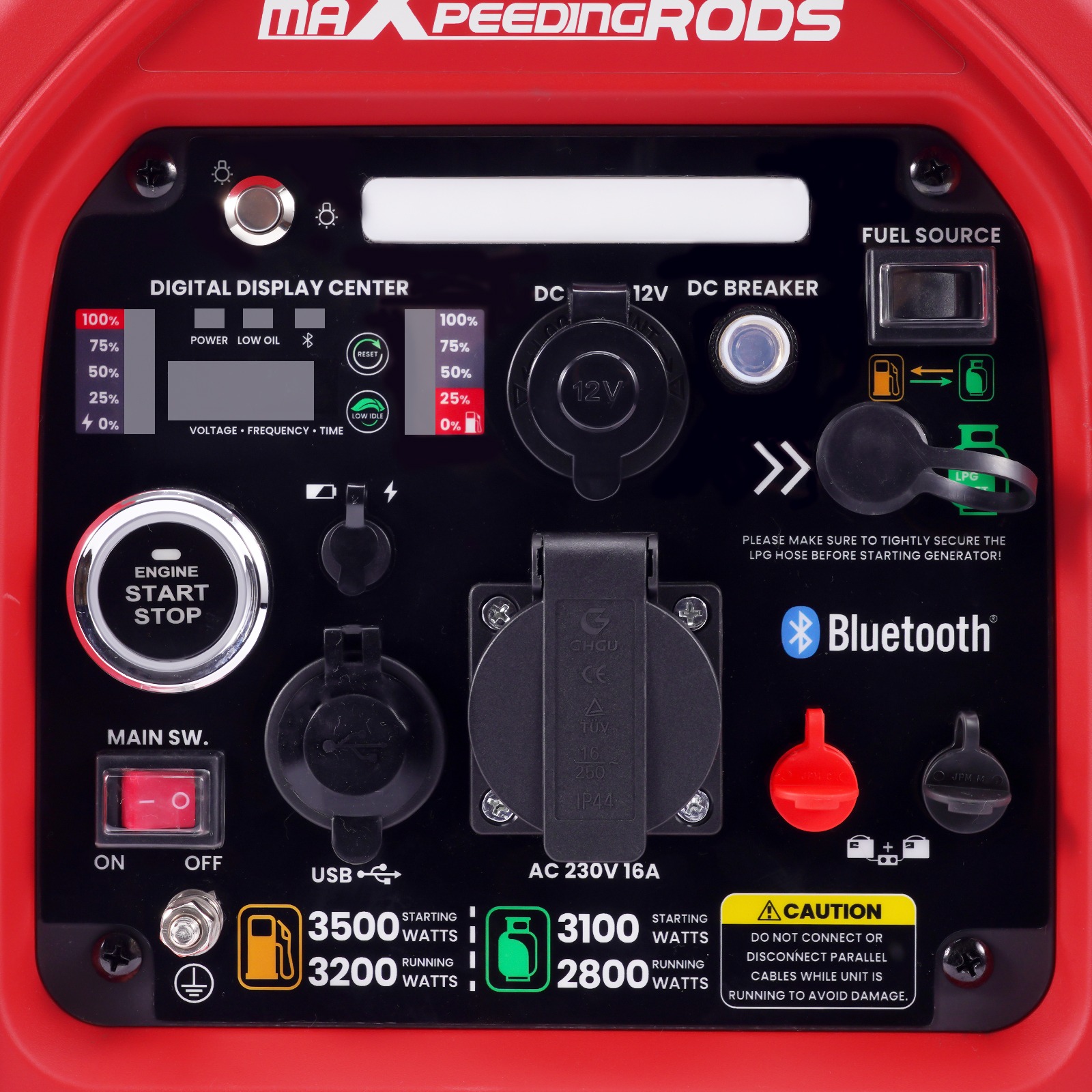 Генератор Генератор інверторний MaXpeedingRods MXR4000GT — фото 5