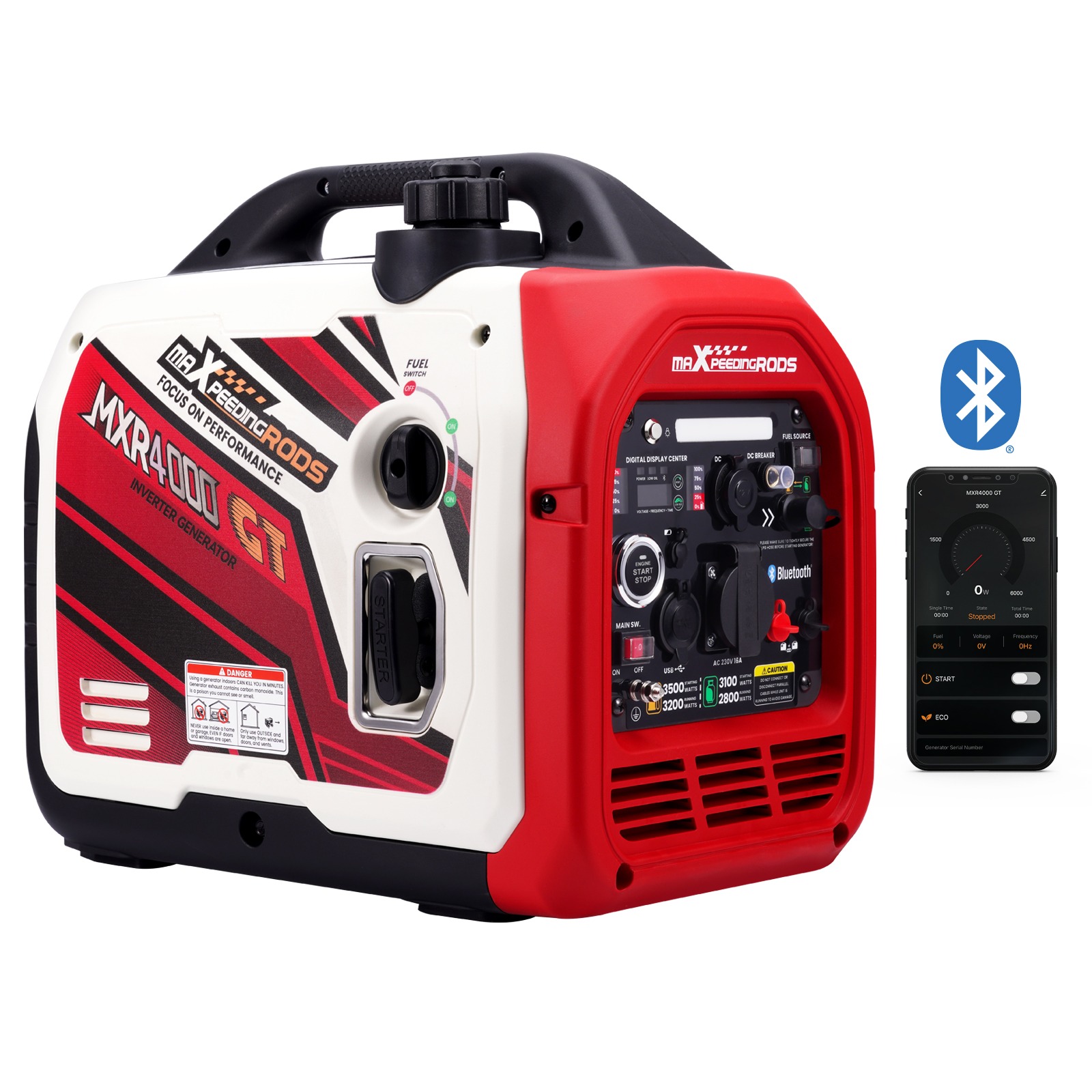 Генератор Генератор інверторний MaXpeedingRods MXR4000GT — фото 8
