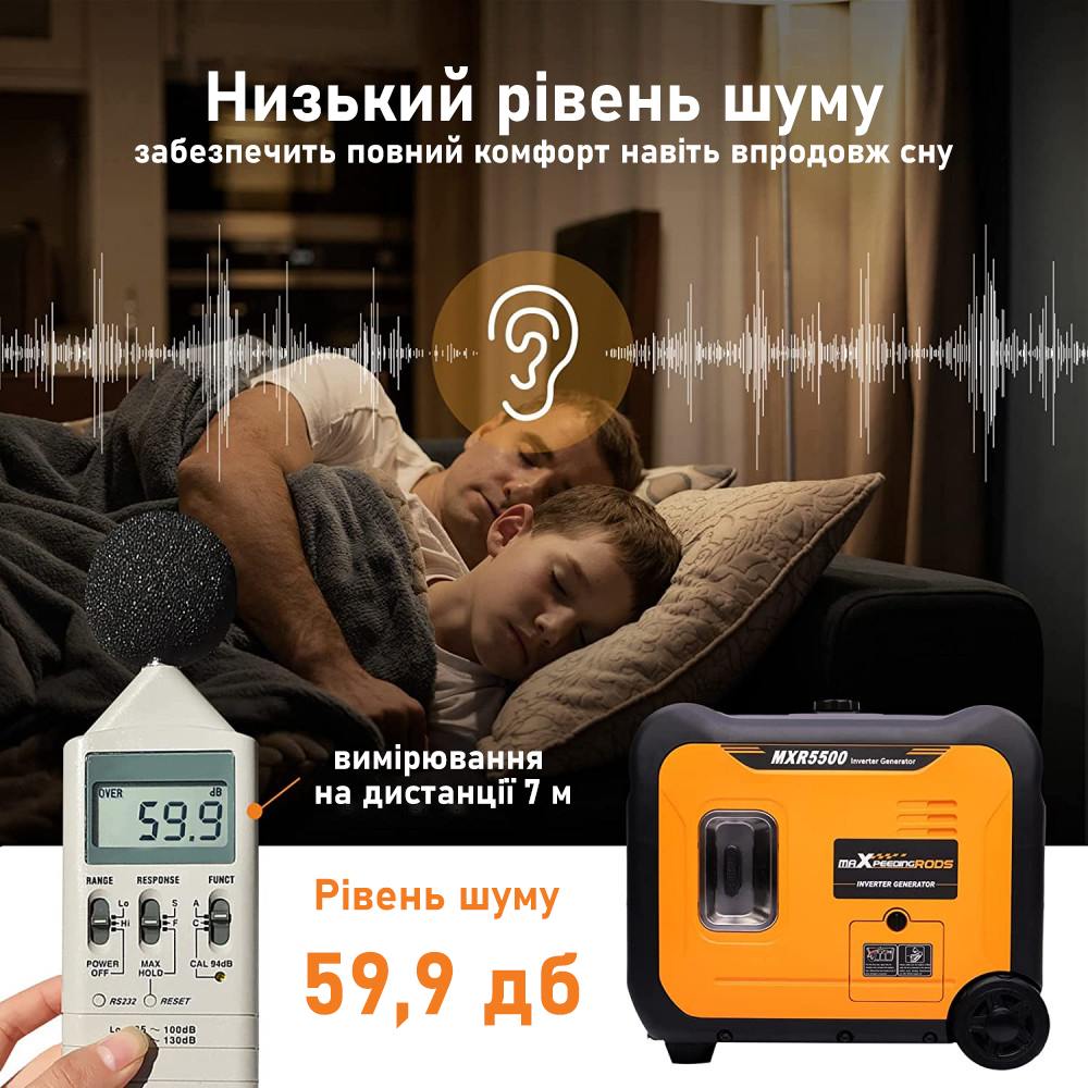 Генератор Генератор інверторний MaXpeedingRods MXR5500 — фото 5