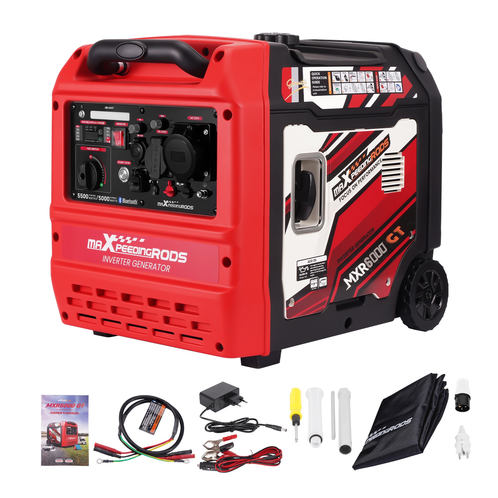 Генератор Генератор інверторний MaXpeedingRods MXR6000GT — фото 7